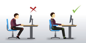 alignment while sitting
